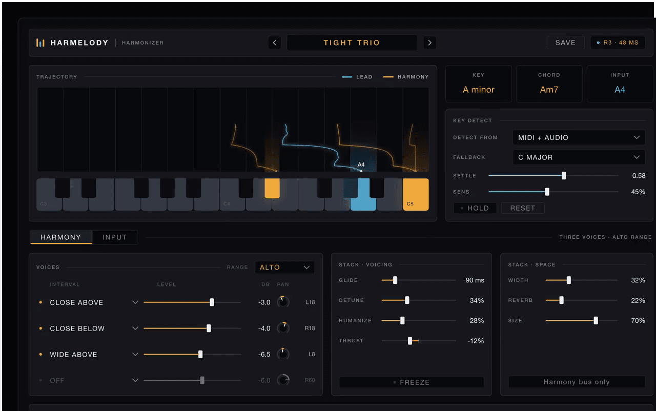 Harmelody screenshot