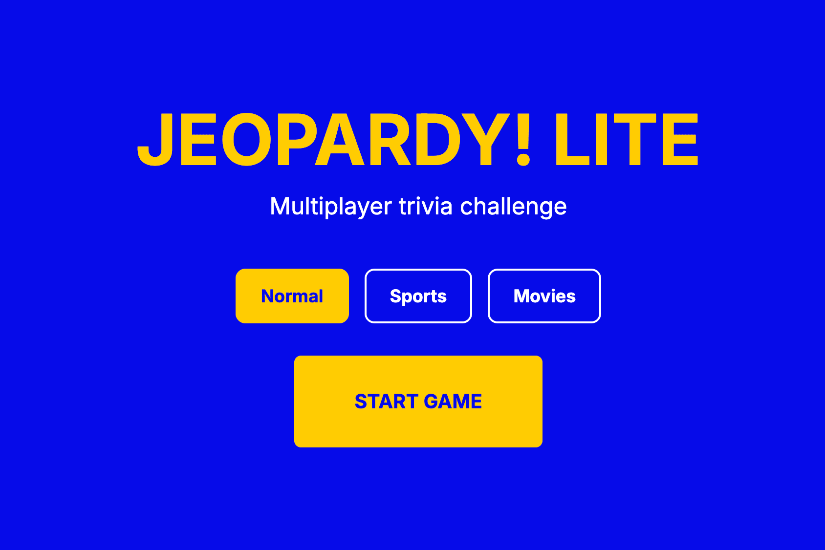 Jeopardy! Lite